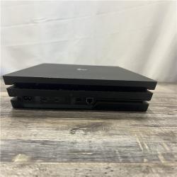 AS-IS Sony PlayStation 4 Pro 1TB Gaming Console - Wireless Game Pad - Black