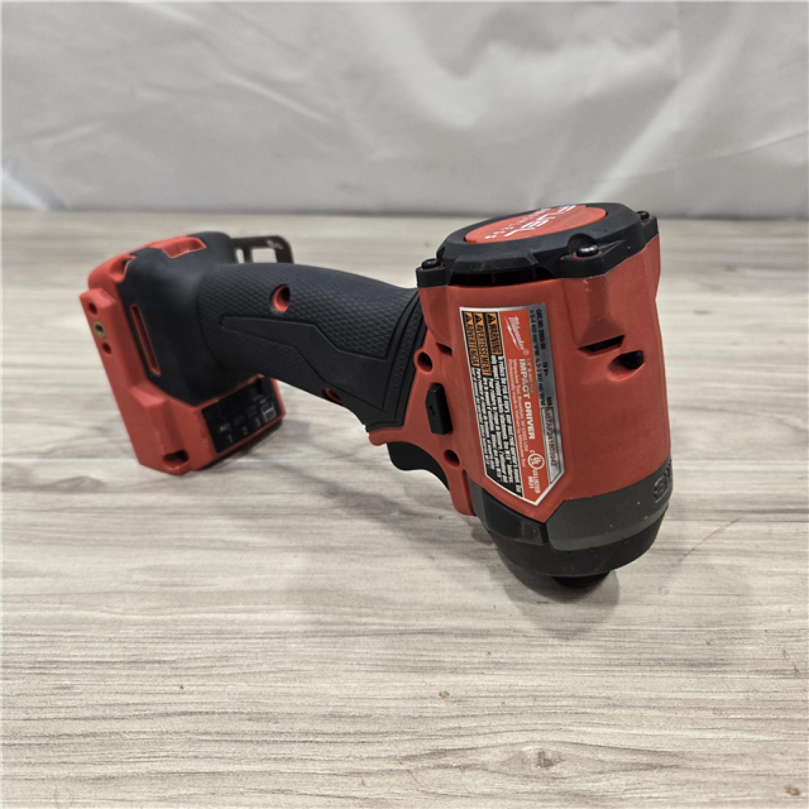 AS-IS MILWAUKEE FUEL 18V Cordless Hammer Drill and Impact Driver Combo Kit