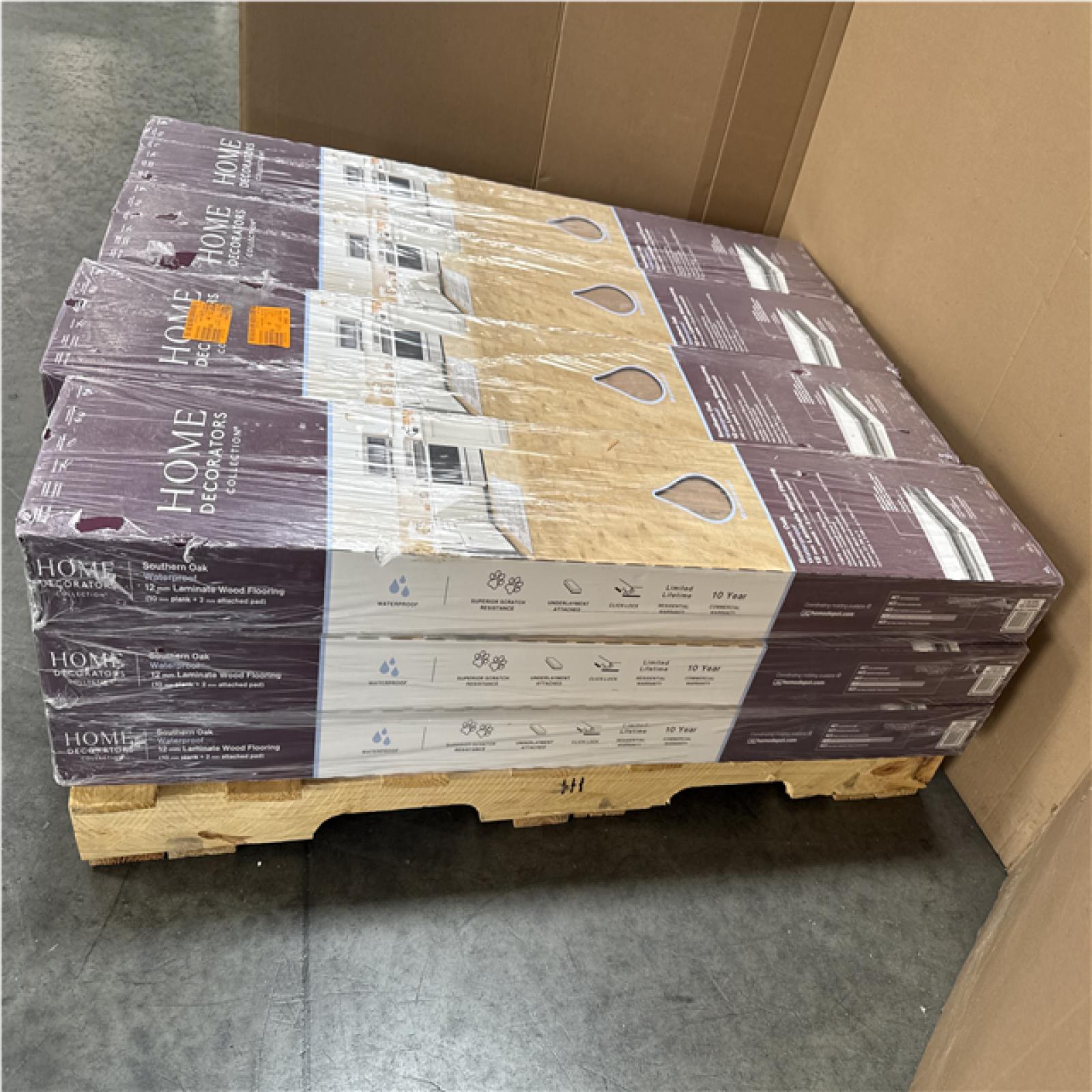 CALIFORNIA AS IS HOME DECORATORS LAMINATE WOOD FLOORING
