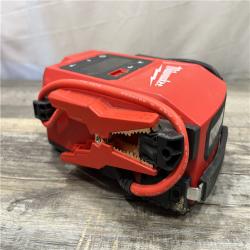 AS-IS Milwaukee 18V Lithium-Ion Cordless 2000 Peak Amp HOTSHOT Jump Starter (Tool-Only)