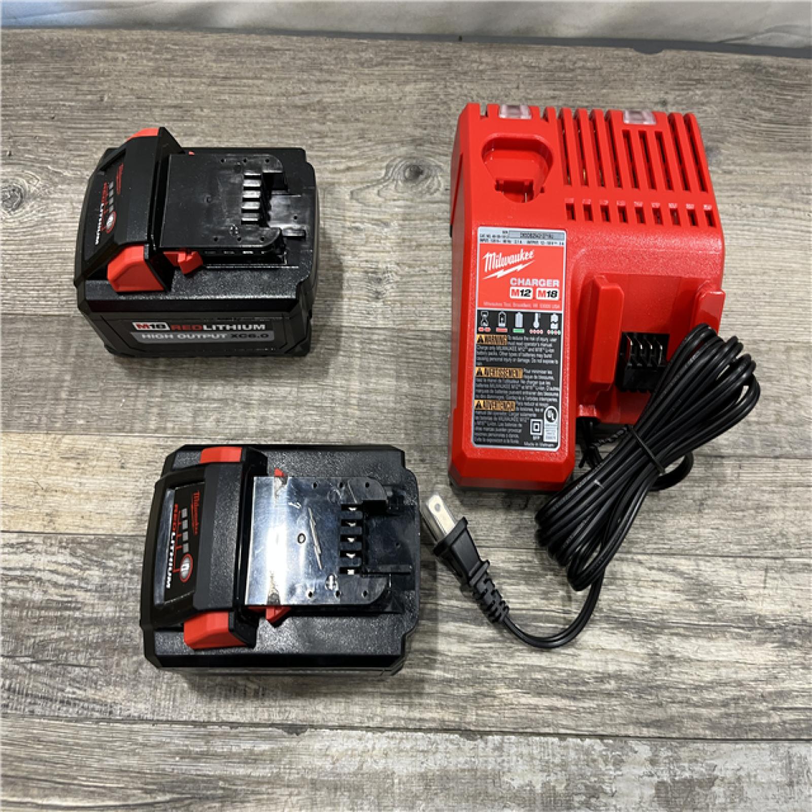 AS-IS Milwaukee 18-Volt Lithium-Ion High Output Starter Kit