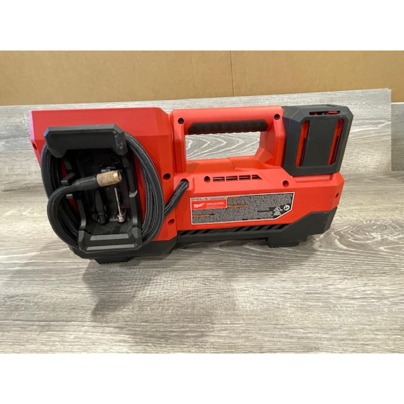 AS-IS Milwaukee 18-Volt Lithium-Ion Cordless Electric Portable Inflator (Tool-Only)
