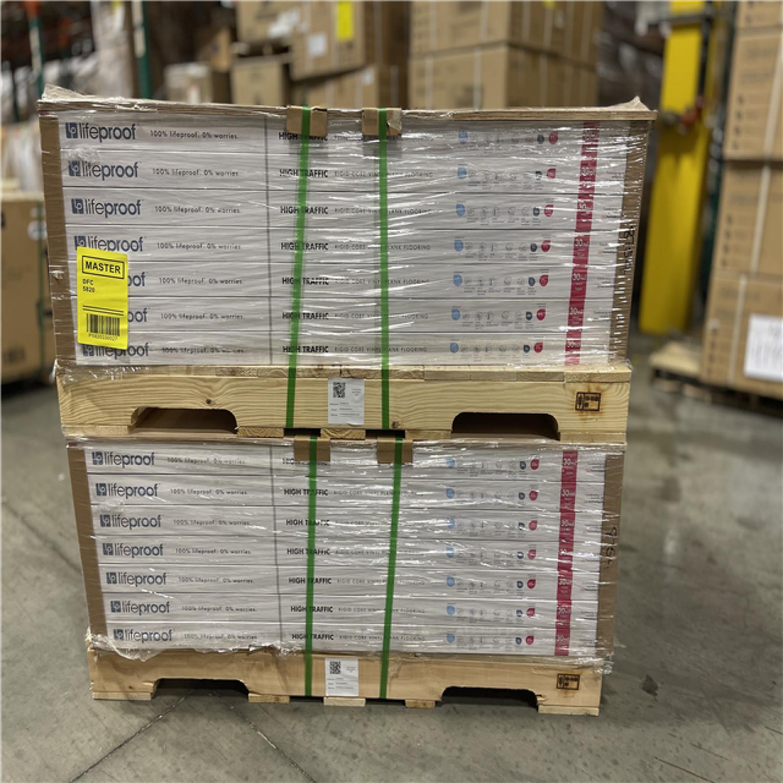 DALLAS LOCATION- Lifeproof Driftwood Beach 30 MIL x 8.7 in. W x 48 in. L Click Lock Waterproof Luxury Vinyl Plank Flooring PALLET (55 Cases)