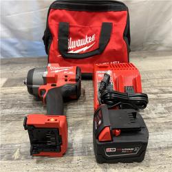 AS-IS Milwaukee FUEL 18V Lithium-Ion Brushless Cordless 1/2 in. Impact Wrench w/Friction Ring Kit
