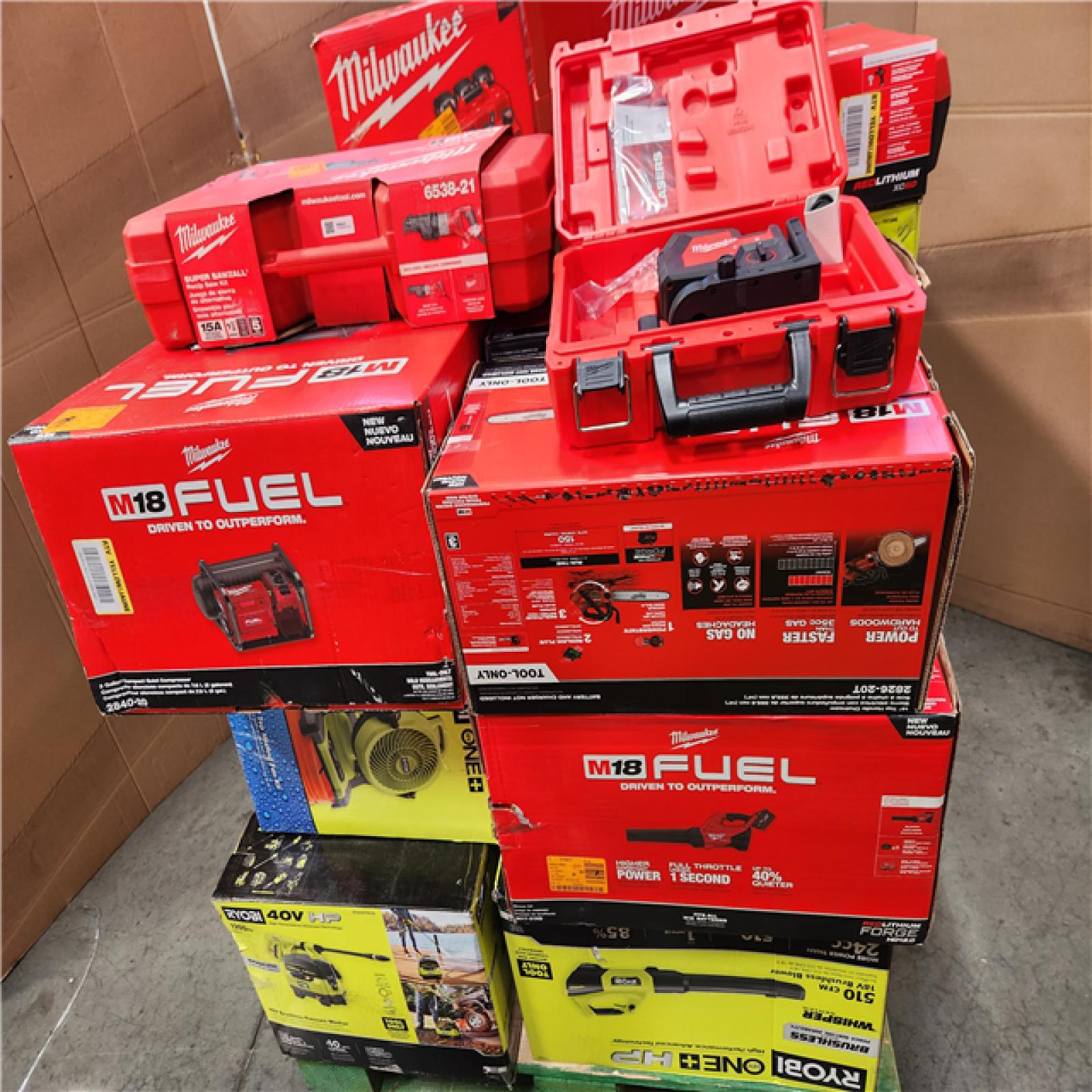 CALIFORNIA AS-IS TOOL PALLET