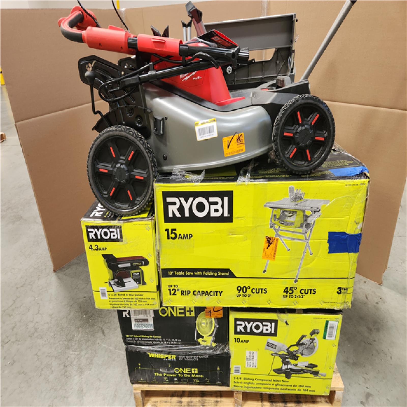 CALIFORNIA  AS-IS TOOL PALLET