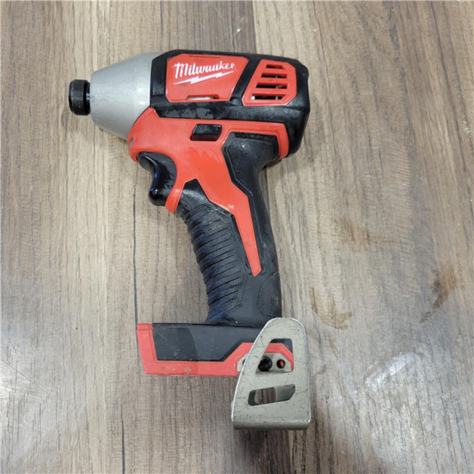 AS-IS Milwaukee M18 18-Volt Lithium-Ion Cordless 1/4 in. Hex Impact Driver (Tool-Only)