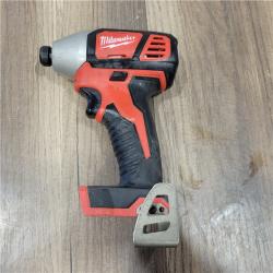 AS-IS Milwaukee M18 18-Volt Lithium-Ion Cordless 1/4 in. Hex Impact Driver (Tool-Only)
