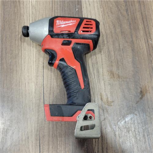 AS-IS Milwaukee M18 18-Volt Lithium-Ion Cordless 1/4 in. Hex Impact Driver (Tool-Only)