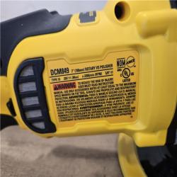 AS-IS DeWalt 20V MAX XR Cordless 7 in. Variable Speed Rotary Polisher Kit