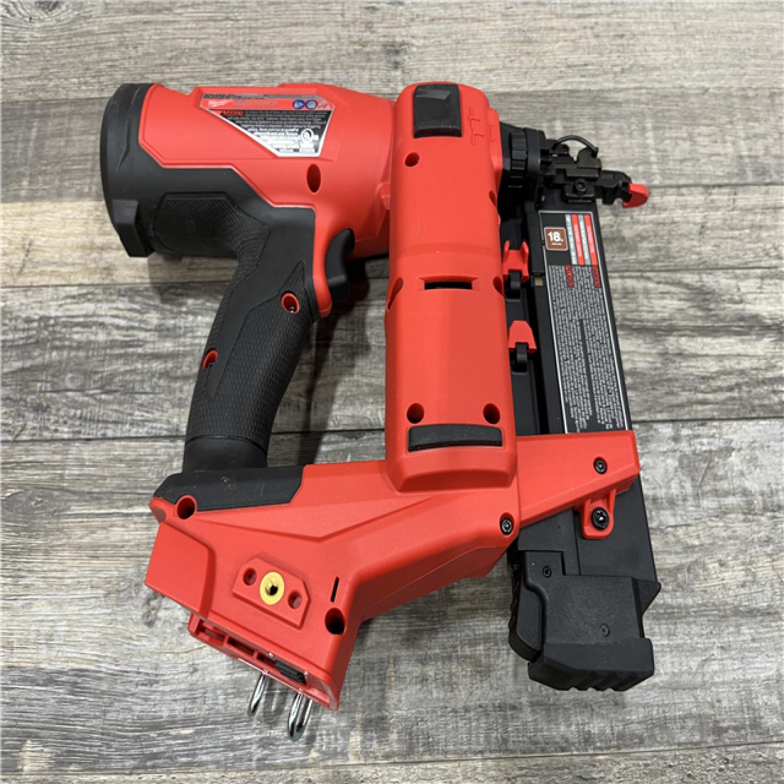 AS-IS Milwaukee FUEL 18-Volt Lithium-Ion Brushless Cordless Gen II 18-Gauge Brad Nailer (Tool-Only)