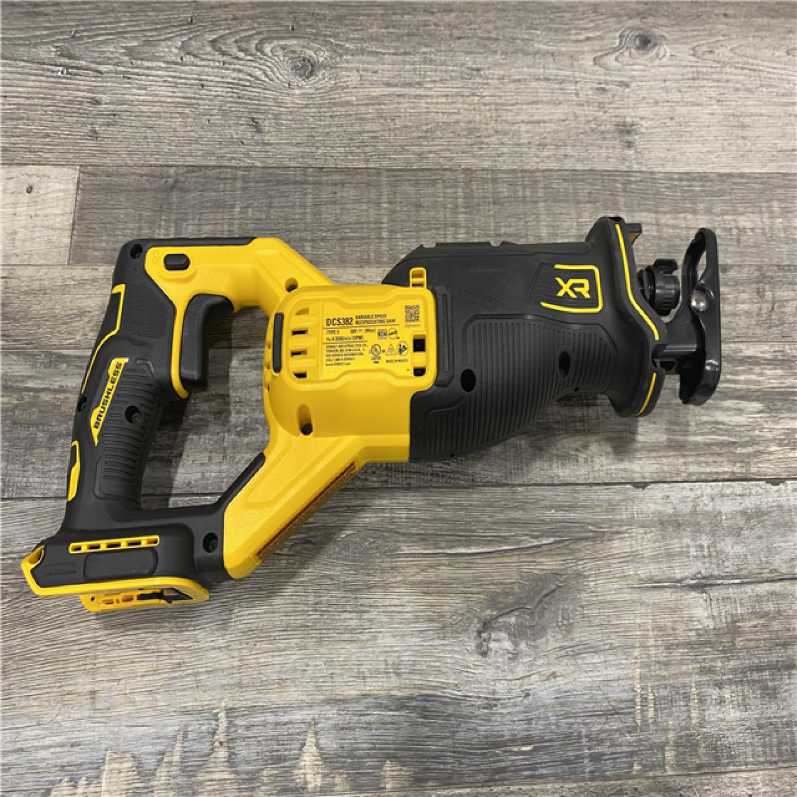 AS-IS DEWALT 20V MAX XR Cordless Brushless Reciprocating Saw (Tool Only)