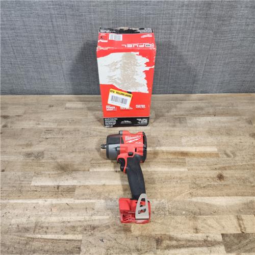 HOUSTON LOCATION - AS-IS Milwaukee FUEL GEN-2 18V Lithium-Ion Mid Torque Brushless Cordless 3/8 in. Impact Wrench with Friction Ring (Tool-Only)