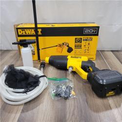AS-IS  Dewalt 20V 550 PSI  1 GPM Cordless Power Cleaner W/ 4 Nozzles Tool-Only DCPW550B