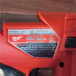 HOUSTON LOCATION - AS-IS Milwaukee FUEL 12-Volt Lithium-Ion Brushless Cordless 18-Gauge 1-1/2 in. Compact Brad Nailer (Tool Only)