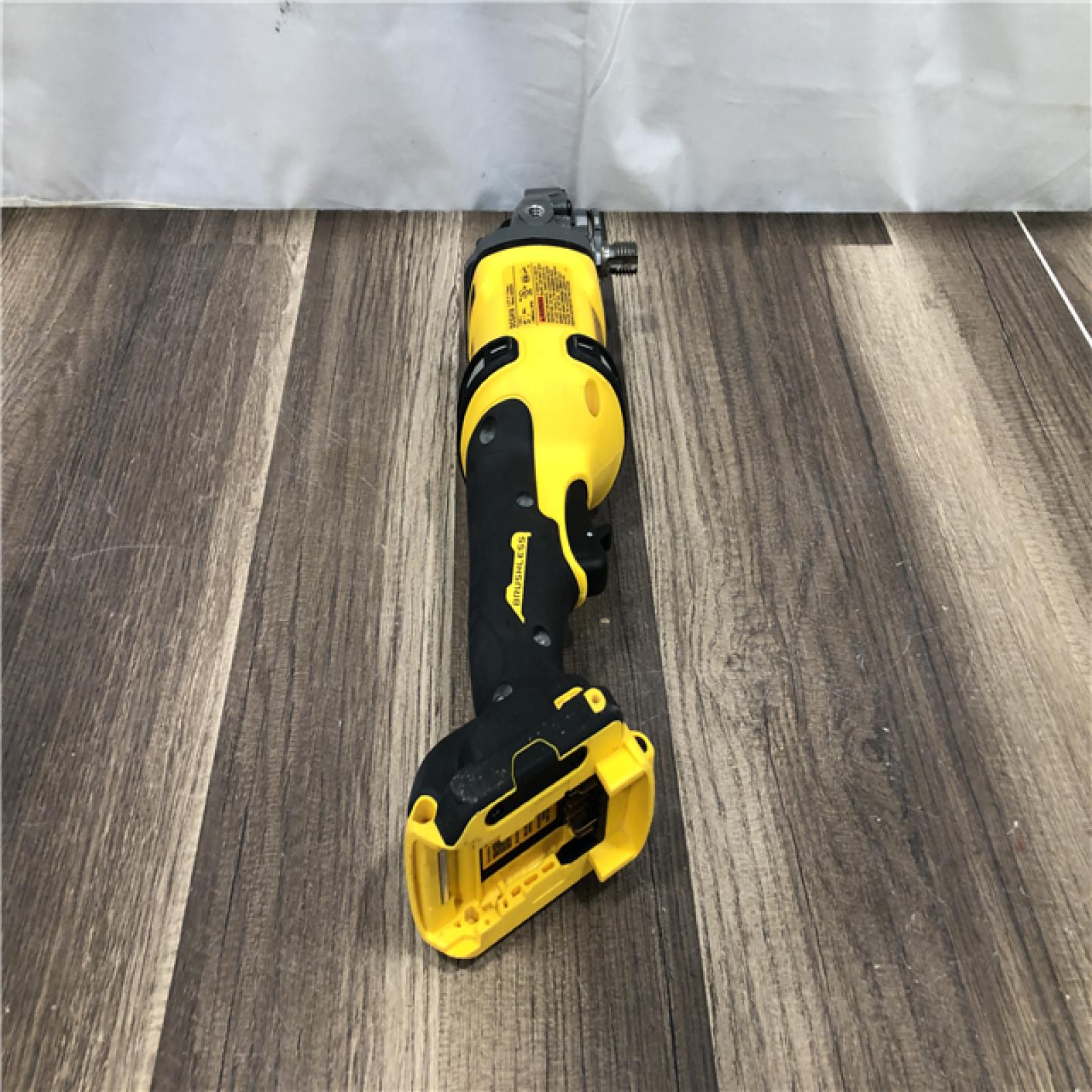 AS-IS DEWALT FLEXVOLT 60V MAX Cordless Brushless 4.5 in. to 6 in. Small Angle Grinder with Kickback Brake (Tool Only)