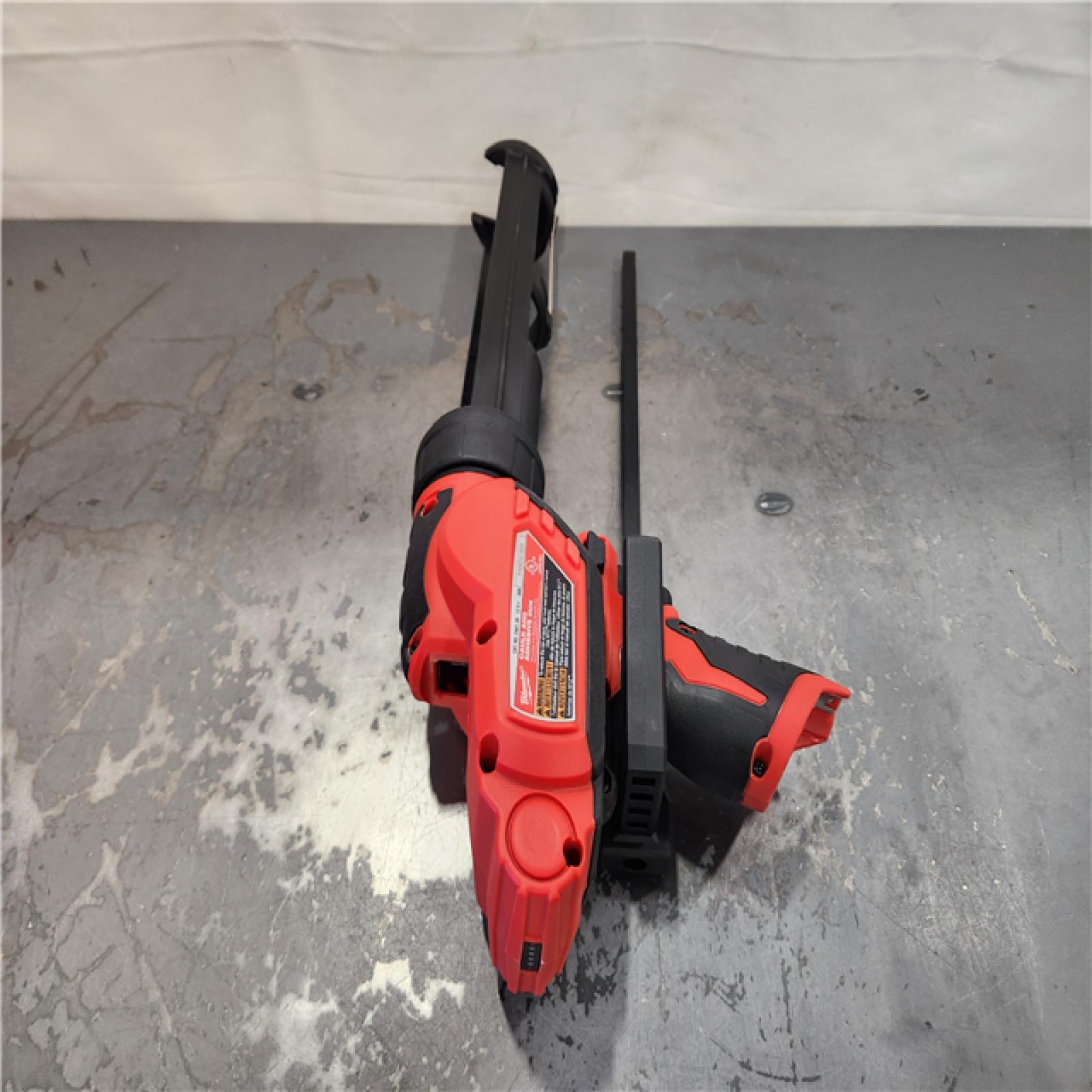 AS-IS- Milwaukee 12V Lithium-Ion Cordless 10 oz. Adhesive and Caulk Gun (Tool-Only)