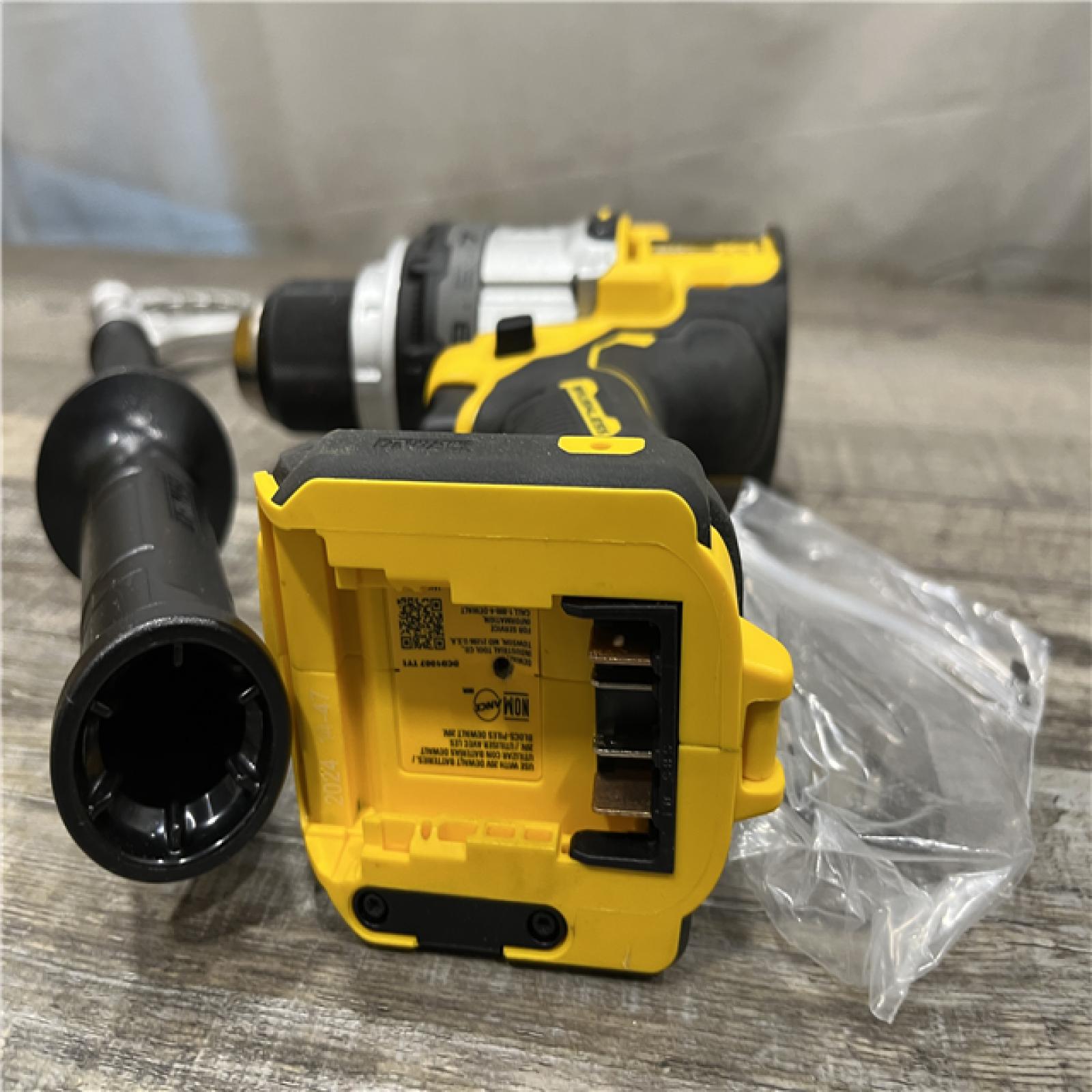 AS-IS DEWALT 20V MAX Brushless Cordless 1/2 3-Speed Hammer Drill (Tool-Only)