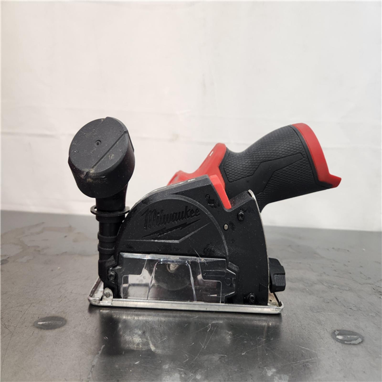 AS-IS- Milwaukee FUEL 12V Lithium-Ion Brushless Cordless 3 in. Cut Off Saw (Tool-Only)