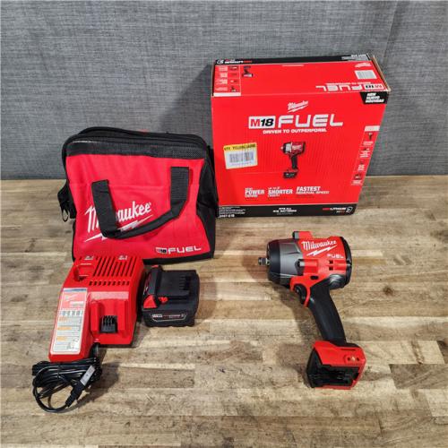 HOUSTON LOCATION - AS-IS Milwaukee FUEL 18V Lithium-Ion Brushless Cordless 1/2 in. Impact Wrench w/Friction Ring Kit