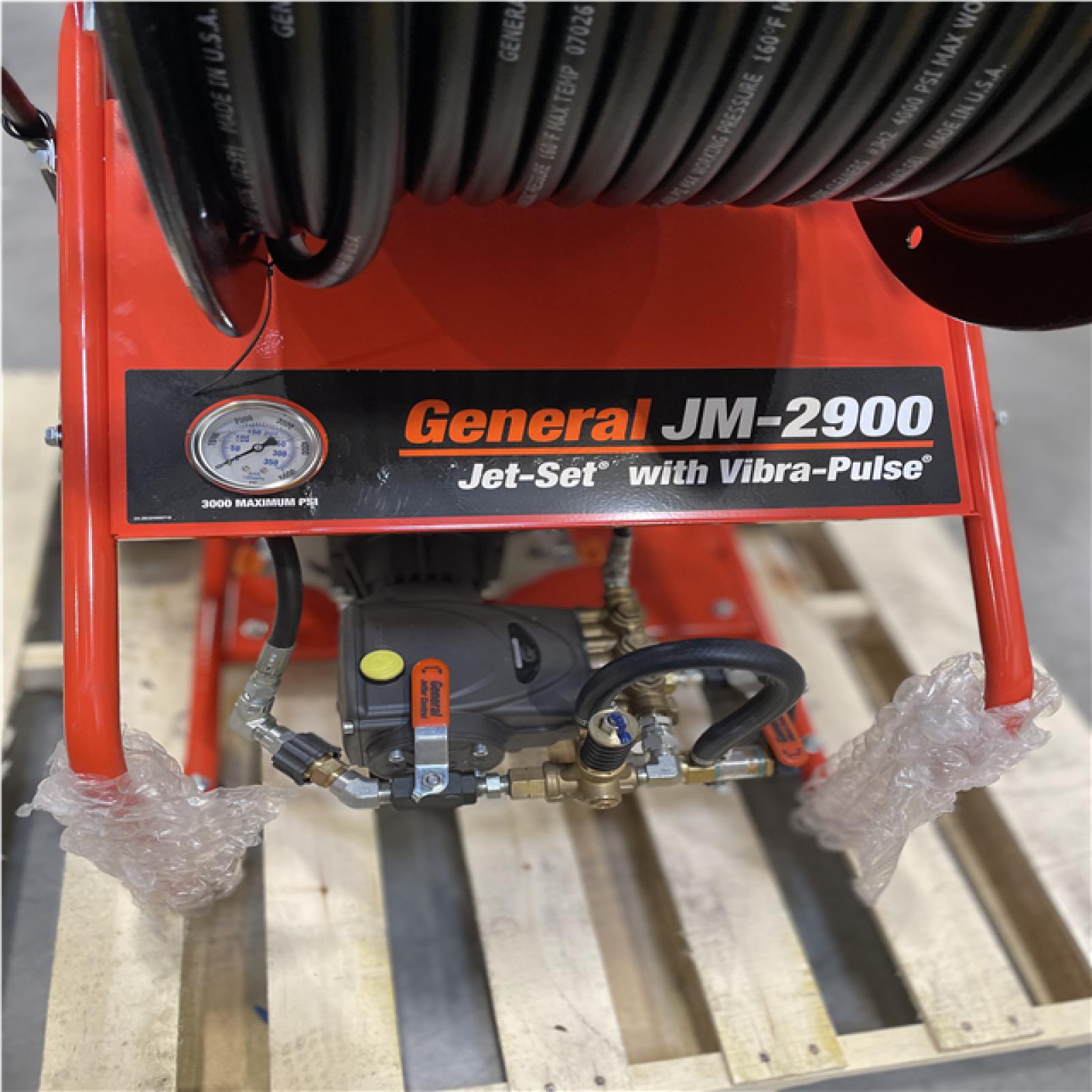 DALLAS LOCATION- AS-IS General JM-2900-B Gas Water Jetter
