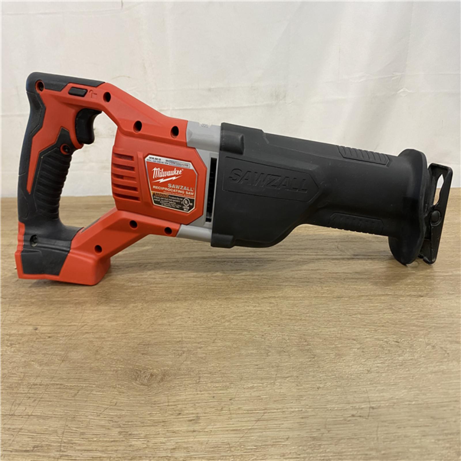 AS-IS Milwaukee 18V Lithium-Ion Cordless SAWZALL Reciprocating Saw (Tool-Only)