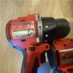 AS-IS Milwaukee 18-Volt Lithium-Ion Brushless Cordless (4-Tool) Combo Kit