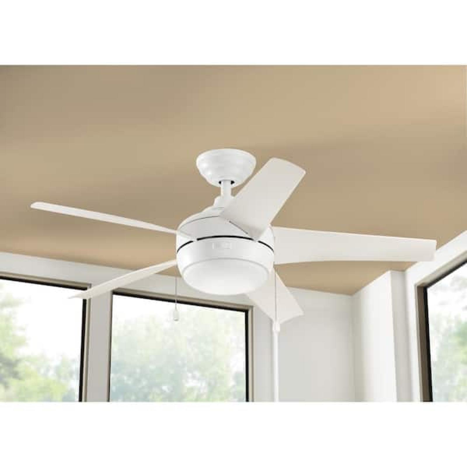 Phoenix NEW Home Decorators Collection Windward 44 in. LED Indoor Matte White Ceiling Fan with Light Kit Pallet 24 Count (SEALED)