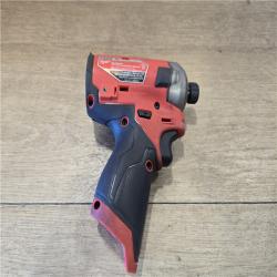 AS-IS Milwaukee FUEL SURGE 12V Cordless 1/4 in. Hex Impact Driver Compact Kit