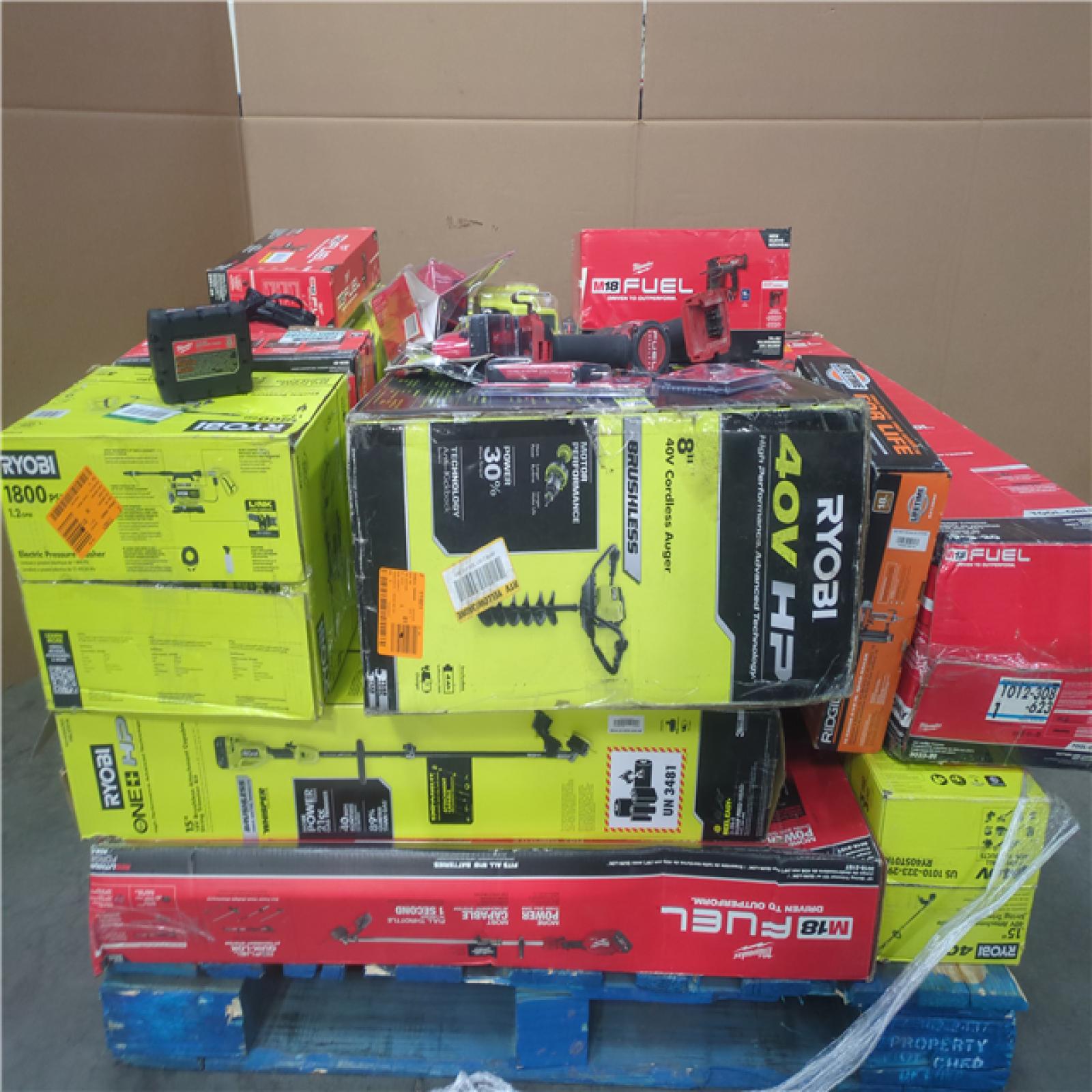 CALIFORNIA AS-IS TOOL PALLET