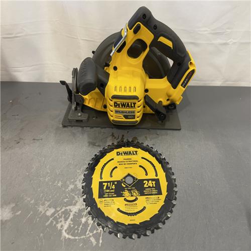 AS-IS - DeWALT FLEXVOLT 60V MAX Cordless Brushless 7-1/4 in. Circular Saw with Brake