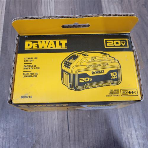 AS-IS DeWALT DCB210 20V MAX XR 10.0 AH Lithium-Ion Battery