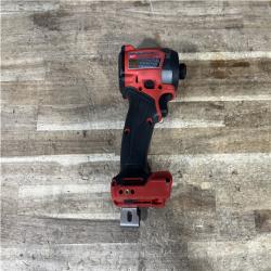 Houston Location AS-IS Milwaukee FUEL 18V Lithium-Ion Brushless Cordless 1/4 in. Hex Impact Driver (Tool-Only)