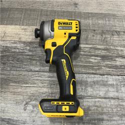 AS-IS DEWALT Atomic 20V Max Lithium-Ion Brushless Cordless Compact 1/4 in. Impact Driver Kit