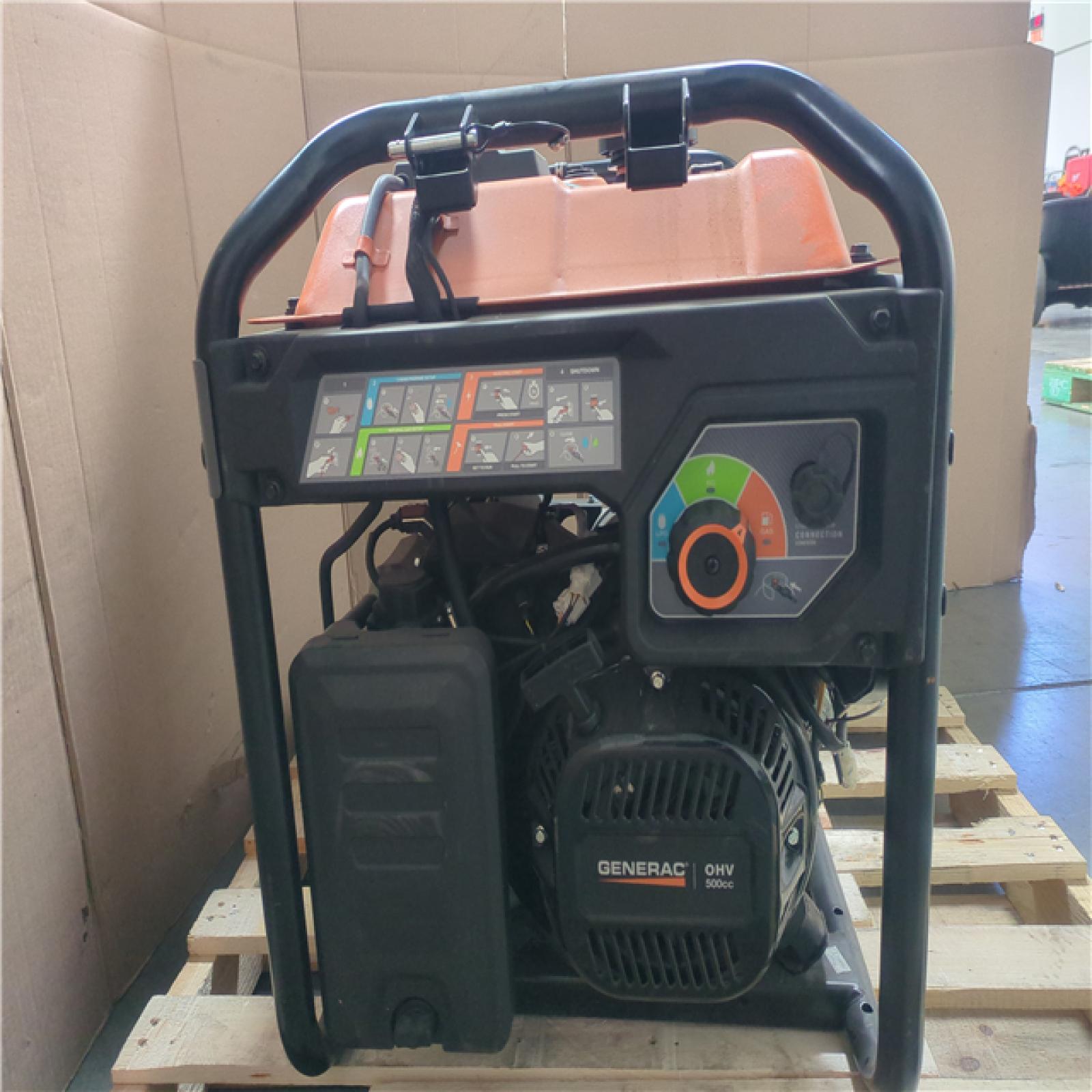 CALIFORNIA AS-IS GENERAC GENERATOR