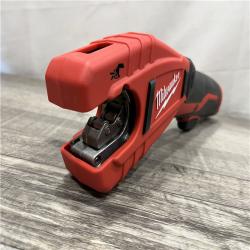 AS-IS Milwaukee 12V Lithium-Ion Cordless Copper Tubing Cutter (Tool-Only)