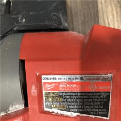 AS-IS Milwaukee FUEL 18V Lithium-Ion Brushless Cordless 1/2 in. Mud Mixer (Tool-Only)