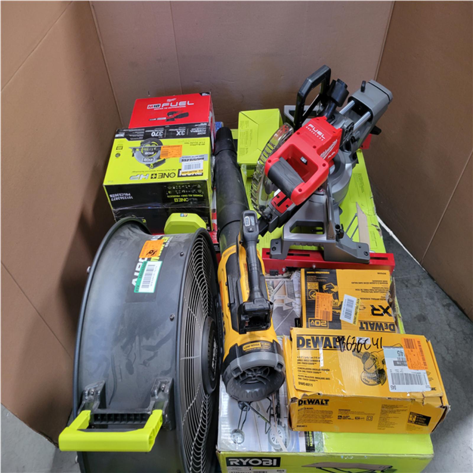 CALIFORNIA AS-IS TOOL PALLET