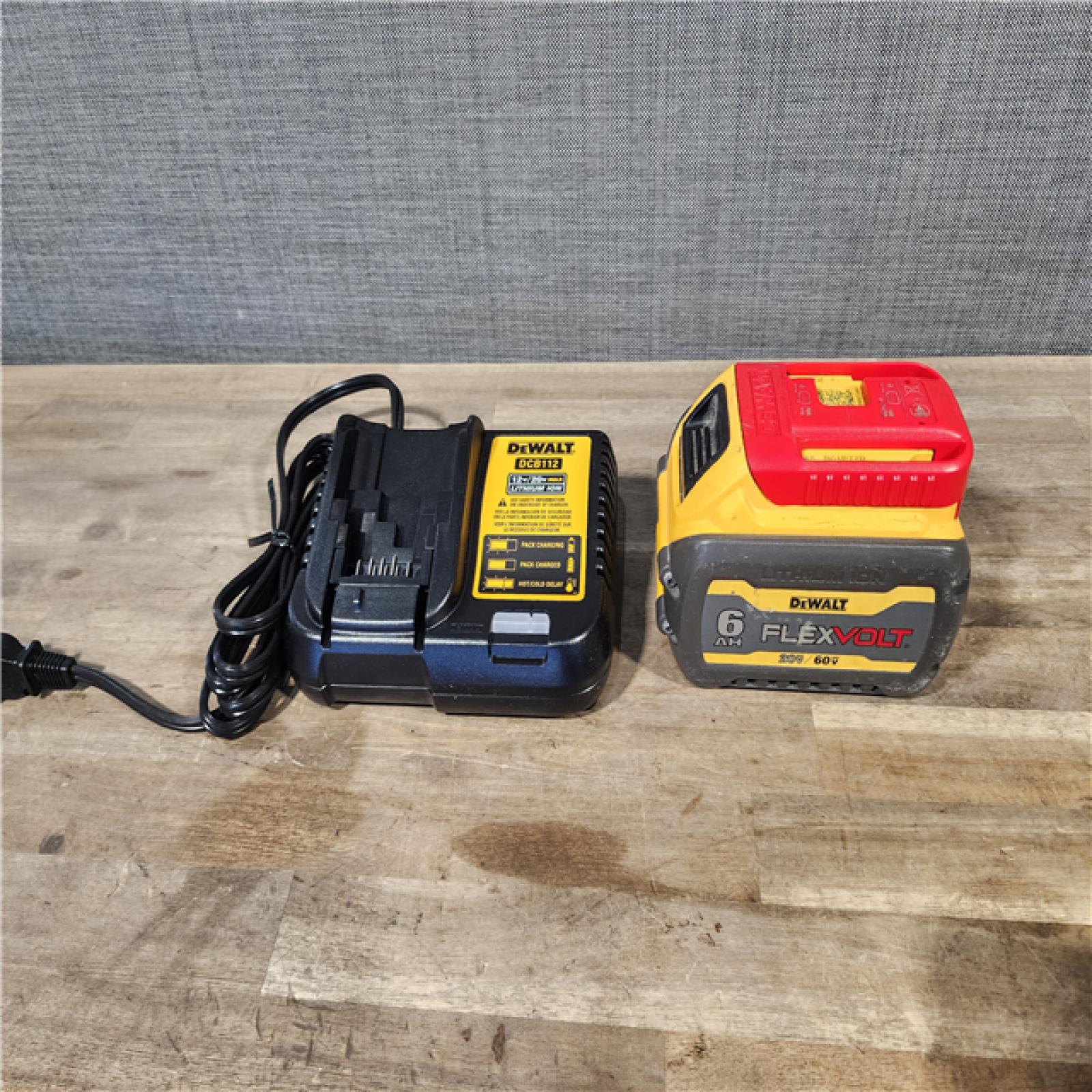 HOUSTON LOCATION - AS-IS FLEXVOLT 60V MAX Cordless Brushless Reciprocating Saw Kit with (1) FLEXVOLT 6.0Ah Battery
