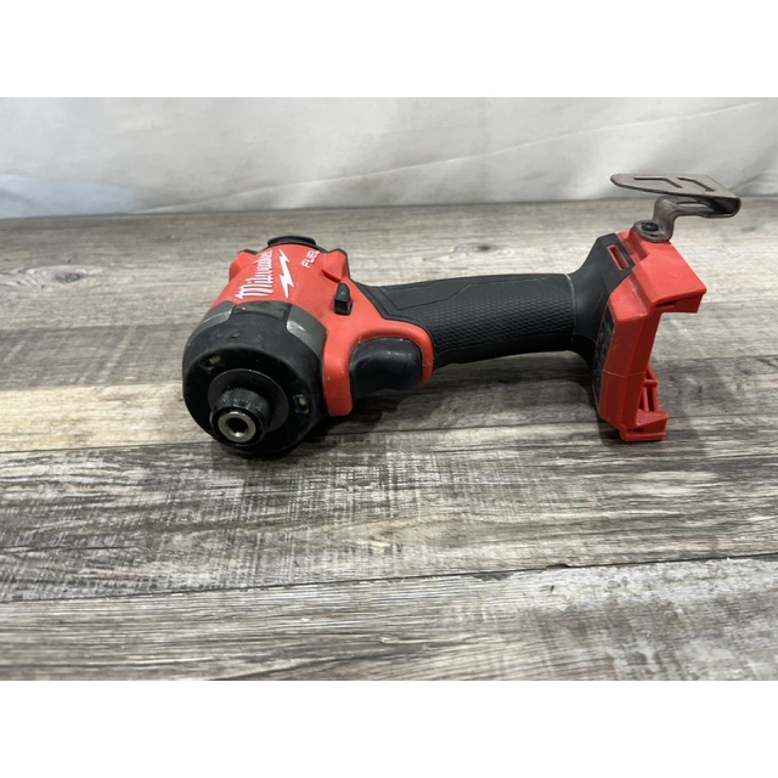 AS-IS Milwaukee FUEL 18V Lithium-Ion Brushless Cordless 1/4 in. Hex Impact Driver (Tool-Only)