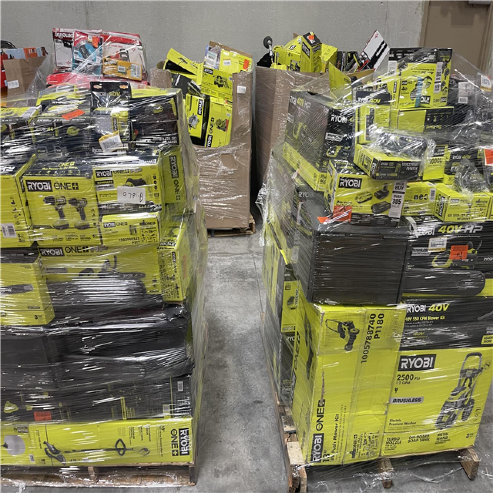 Atlanta Location As-Is Power Tools Partial Truckload (13 Pallets) 9781-B