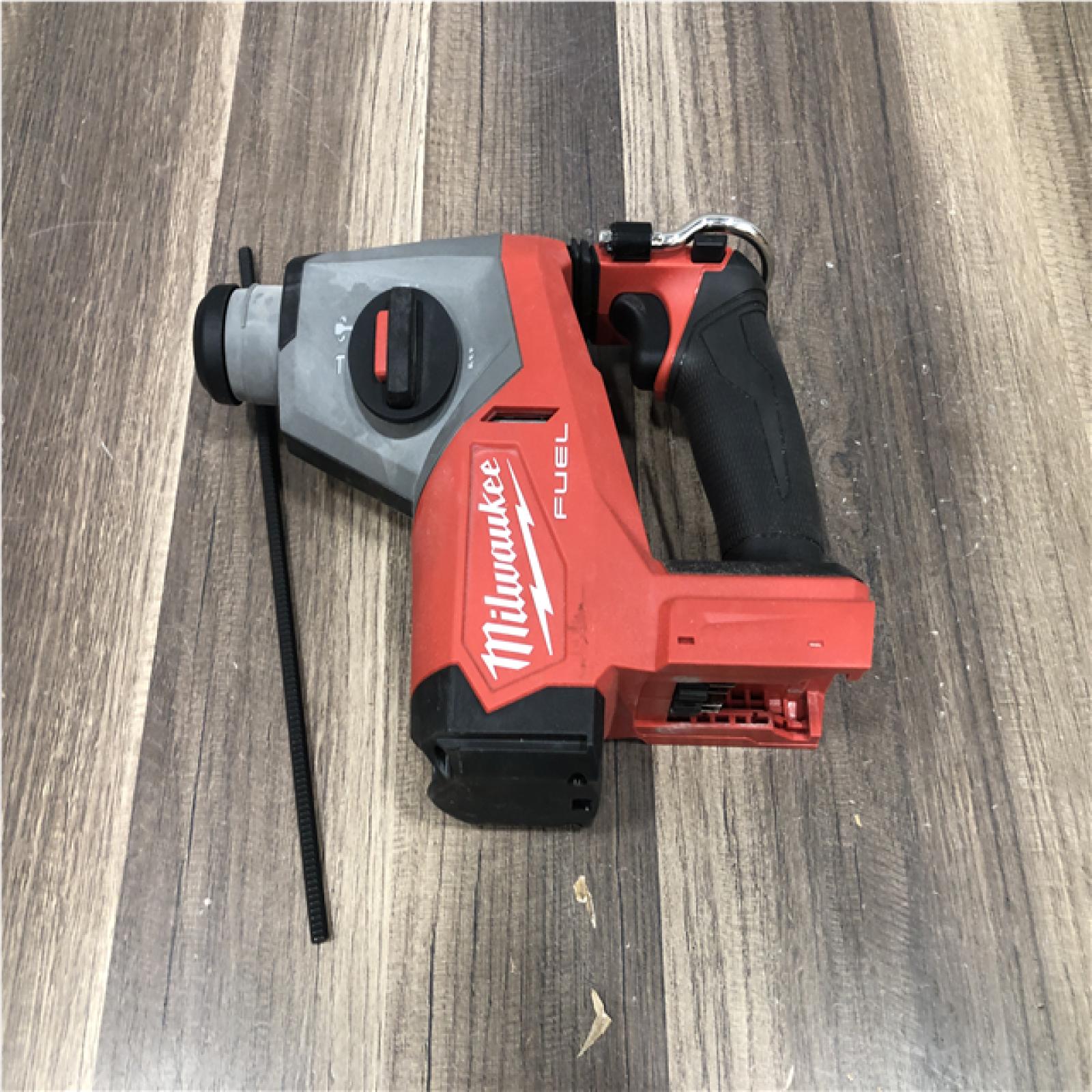 AS-IS Milwaukee FUEL 18V Lithium-Ion Brushless Cordless 5/8 in. SDS-Plus Rotary Hammer (Tool-Only)