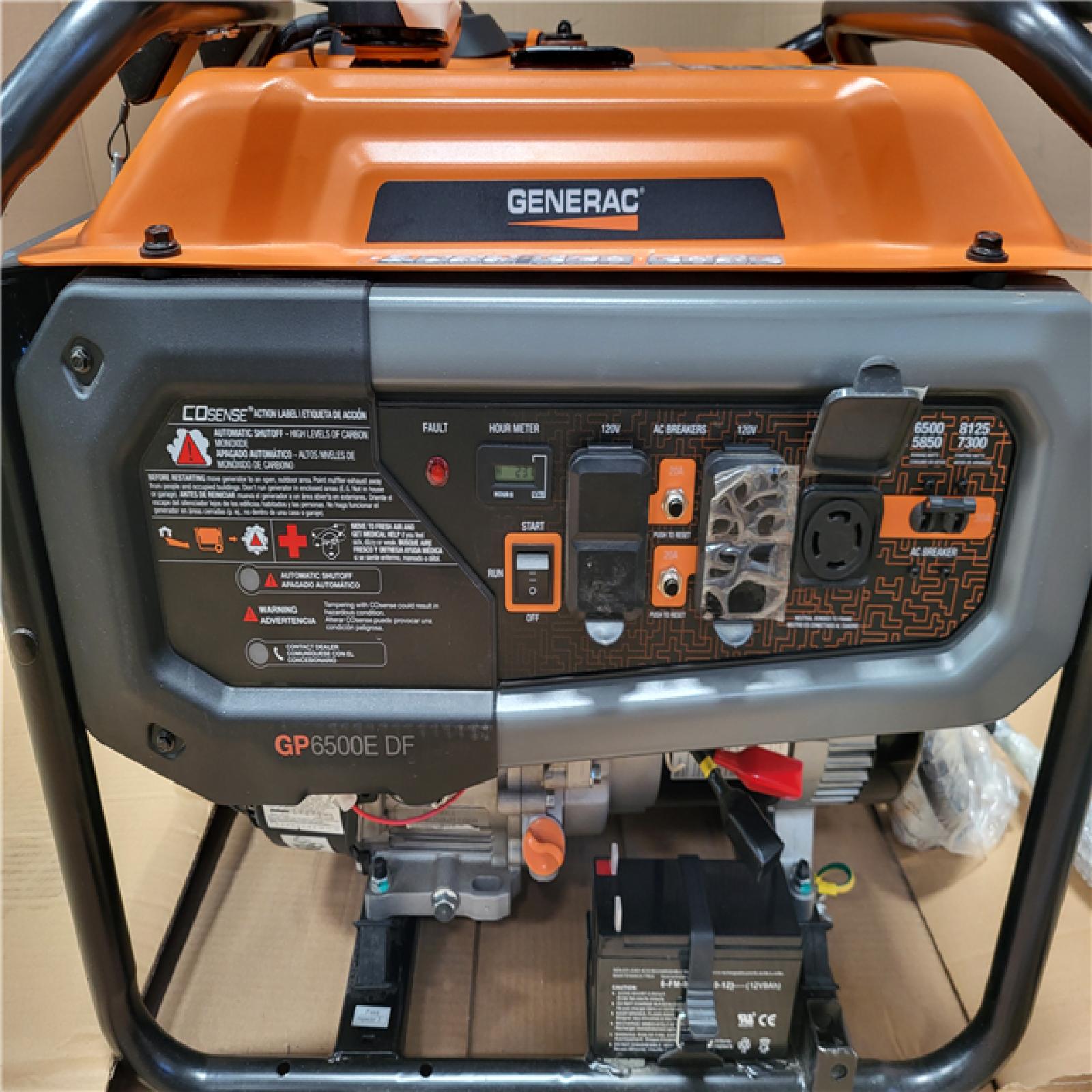 California AS-IS OUTDOOR POWER EQUIPMENT GENERAC GENERATOR