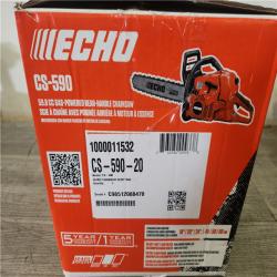 Phoenix NEW ECHO 20 in. 59.8 cc Gas 2-Stroke Rear Handle Timber Wolf Chainsaw