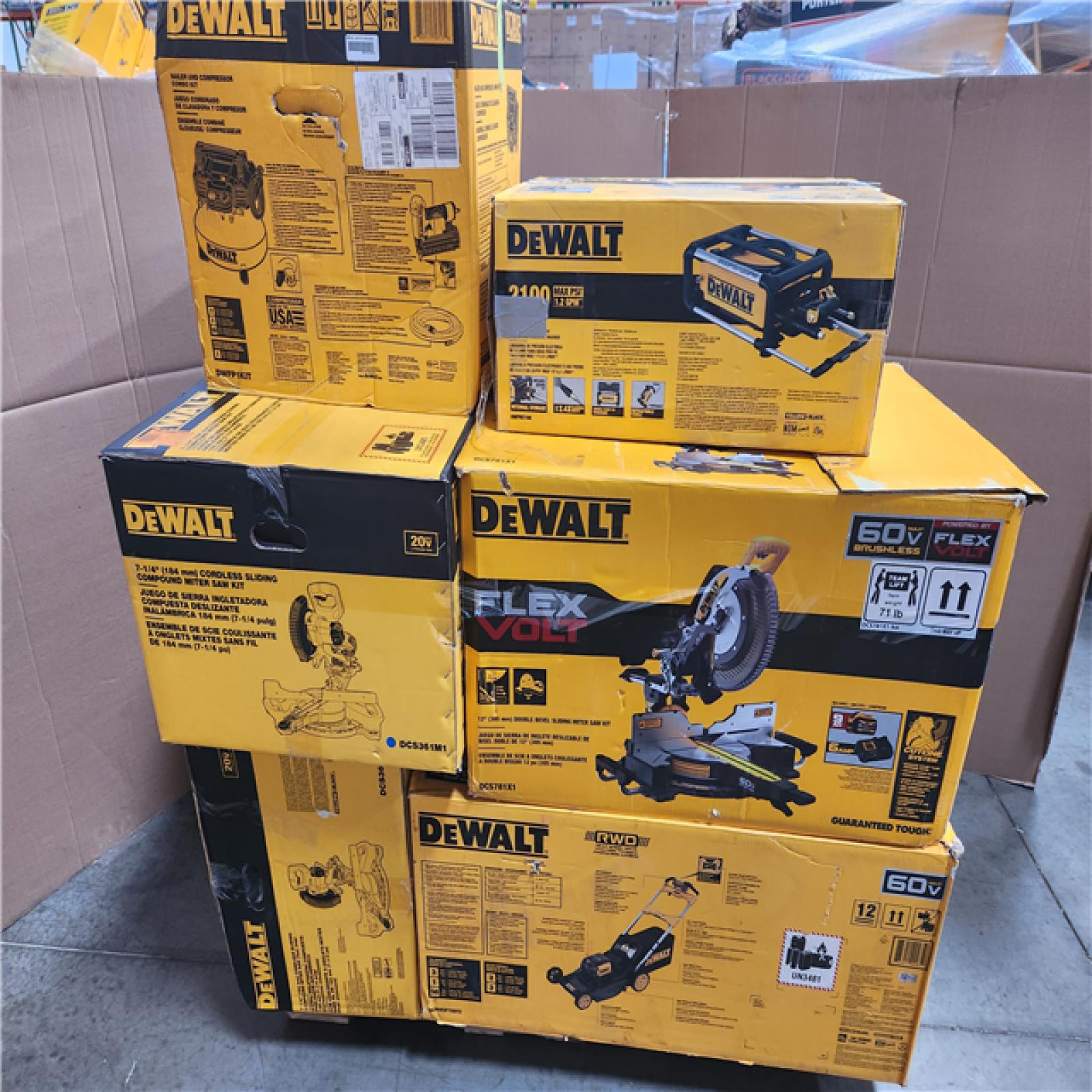 CALIFORNIA AS-IS TOOL PALLET