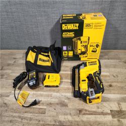 HOUSTON LOCATION - AS-IS DEWALT ATOMIC 20V MAX Lithium Ion Cordless 23 Gauge Pin Nailer Kit