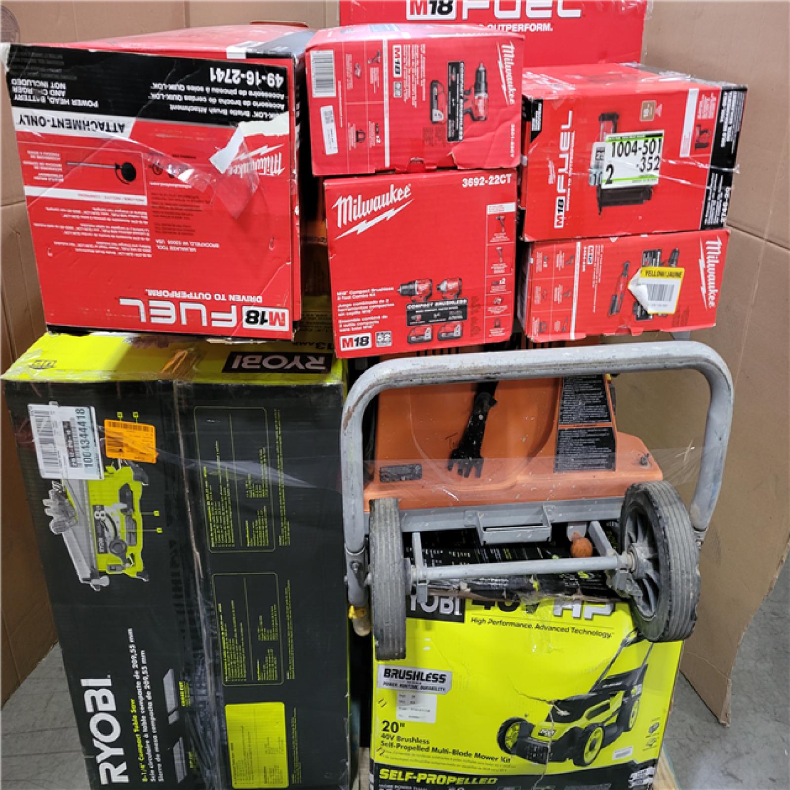 CALIFORNIA AS-IS TOOL PALLET