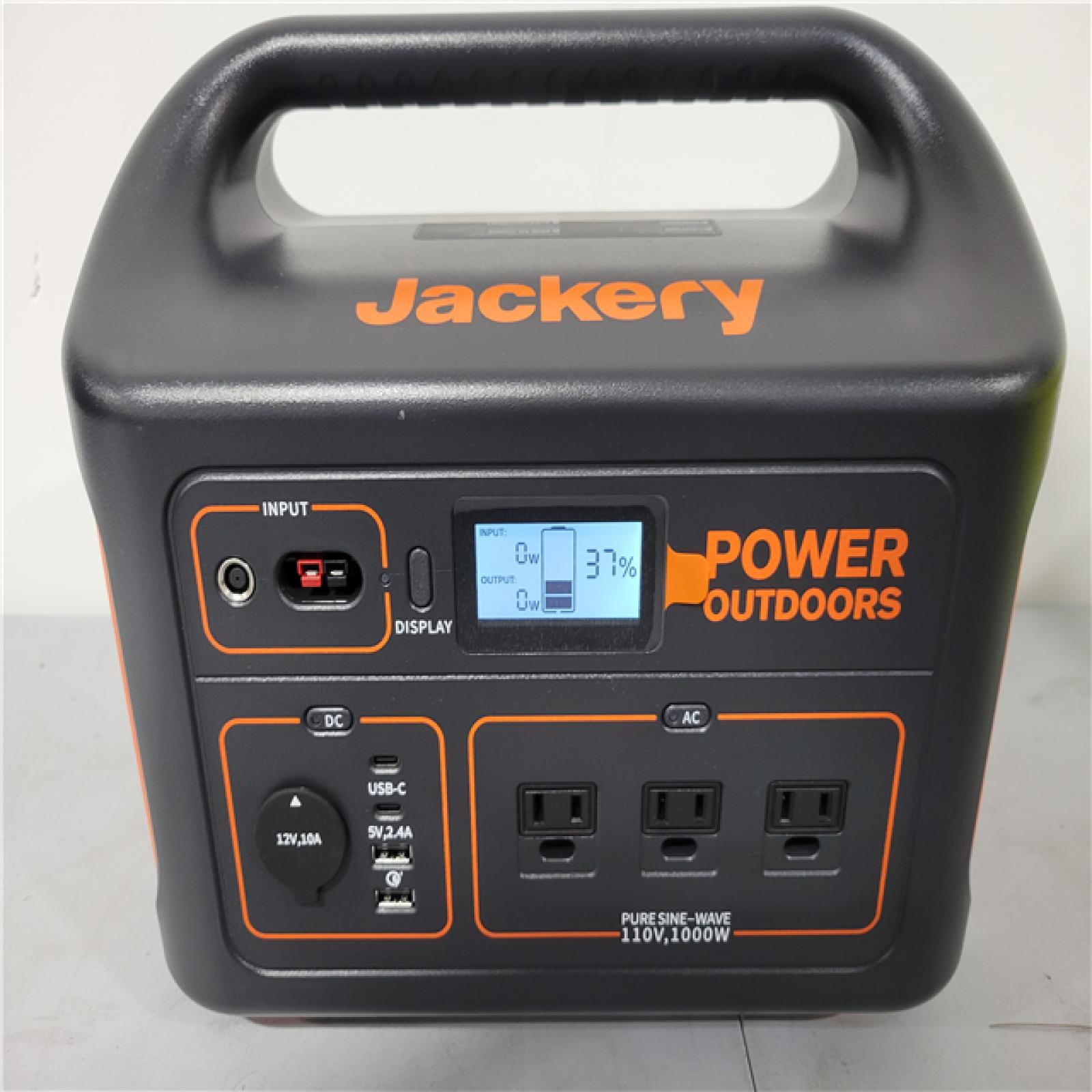 CALIFORNIA NEW JACKERY SOLAR GENERATOR