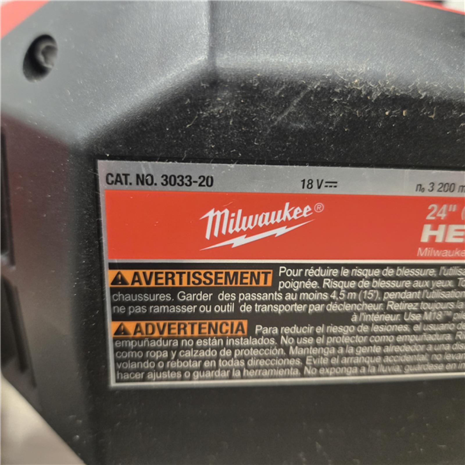 AS-IS Milwaukee M18 FUEL 24 Hedge Trimmer