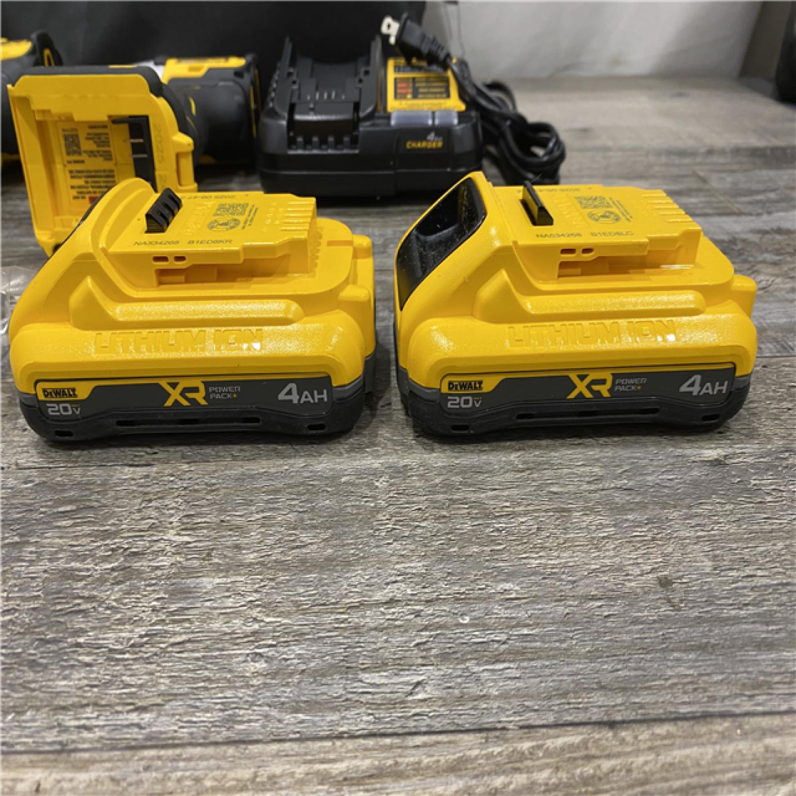 AS-IS DEWALT 20V MAX Lithium-Ion Cordless 2-Tool Combo Kit